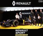 Renault Sport F1 Kevin Magnussen, Jolyon Palmer ve yeni RS16 oluşturduğu 2016